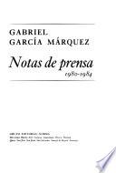 Notas de prensa, 1980-1984