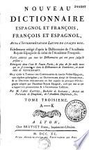 Nouveau dictionnaire français-espagnol