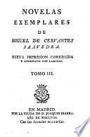 Novelas exemplares de Miguel de Cervantes Saavedra