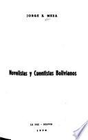 Novelistas y cuentistas bolivianos