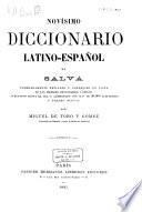 Novísimo diccionario latino-español de Salvá