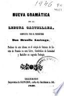 Nueva gramatica de la lengua castellana