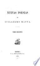Nuevas poesias de Guillermo Matta