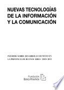 Nuevas tecnologías de la información y la comunicación