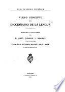 Nuevo concepto del Diccionario de la lengua