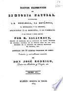Nuevos elementos de historia natural