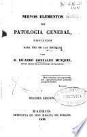 Nuevos elementos de patología general