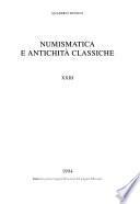 Numismatica e antichità classiche