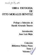 Obra escogida de Otto Morales Benítez