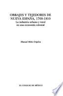 Obrajes y tejedores de Nueva España, 1700-1810