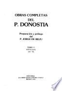 Obras completas del P. Donostia