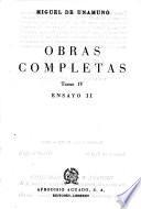 Obras completas: Ensayo II. [2.ed