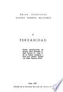 Obras completas: Peruanidad