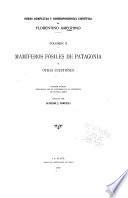 Obras completas y correspondencia científica de Florentino Ameghino: Mamíferos fósiles de la Patagonia y otras cuestiones