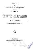 Obras de Don Antonio de Trueba: Cuentos campesinos