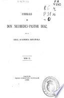 Obras de Don Nicomedes-Pastor Díaz de la Real Academia Española: Poesías (XVI, 303 p.)