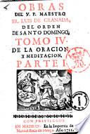 Obras de el V.P. maestro Fray Luis de Granada ... tomo 1. \\-27.]