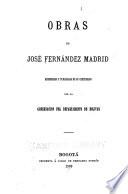 Obras de José Fernández Madrid
