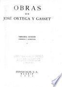 Obras de José Ortega y Gasset