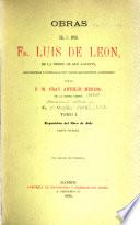 Obras del P. Mtro. Fr. Luis de León...