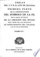 Obras del V.P.M. Fr. Luis de Granada