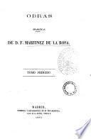 Obras dramáticas de D.F. Martinez de la Rosa, 1