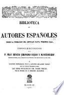 Obras escogidas del padre fray Benito Jerómino Feijoo y Montenegro .. con una noticia de su vida y juico crítico de sus escritos