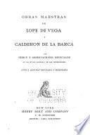 Obras maestras de Lope de Vega y Calderon de la Barca