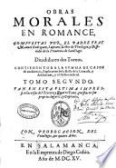 Obras morales en romance