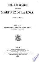 Obras poéticas y literarias
