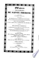 Oeuvres tres-completes de Sainte Therese
