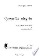 Operación alegría; en el jardín de infantes y primeros grados