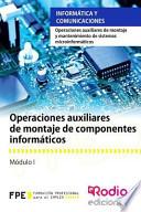 Operaciones Auxiliares de Montaje de Componentes Informaticos