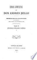 Opúsculos literarios i criticos ...