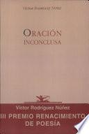 Oración inconclusa
