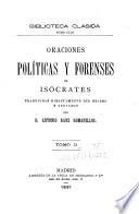 Oraciones políticas y forenses de Isócrates
