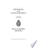 Ortografía de la Lengua Española