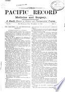 Pacific Record of Medicine and Pharmacy