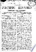 Pacific Record of Medicine and Surgery