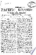 Pacific Record of Medicine and Surgery