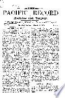Pacific Record of Medicine and Surgery
