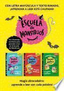 Pack Aprender a leer en la Escuela de Monstruos (Libros 1-3)