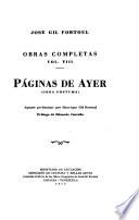 Páginas de ayer