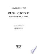 Páginas de Olga Orozco