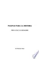 Páginas para la historia