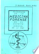 Panorama de la medicina forense en el distrito judicial de La Paz