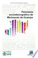 Panorama sociodemográfico de Michoacán de Ocampo