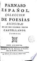 Parnaso español, 3