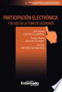 Libro Participación electrónica y su uso en la toma de decisiones