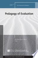 Pedagogy of Evaluation